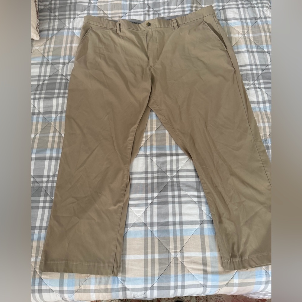 Lands' End Men's Golf Chinos in Tan 48x29.5